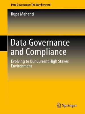 cover image of Data Governance and Compliance